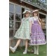 Twilight Crush Grape Pastoral Song Skirt Salopette JSKs(Reservation/3 Colours/Full Payment Without Shipping)